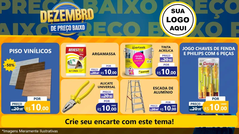 Modelo de TV para TV Horizontal com o tema Dezembro de Preço Baixo para Material para Construção