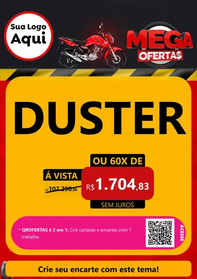 Modelo de Cartaz para Cartaz A4 Vertical