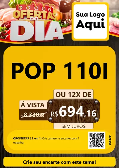 Modelo de Cartaz para Cartaz A4 Vertical