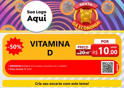 Modelo de Cartaz para Cartaz A4 Horizontal