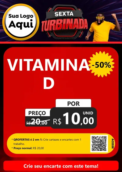 Modelo de Cartaz para Cartaz A4 Vertical