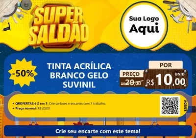 Modelo de Cartaz para Cartaz A4 Horizontal