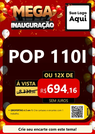 Modelo de Cartaz para Cartaz A4 Vertical