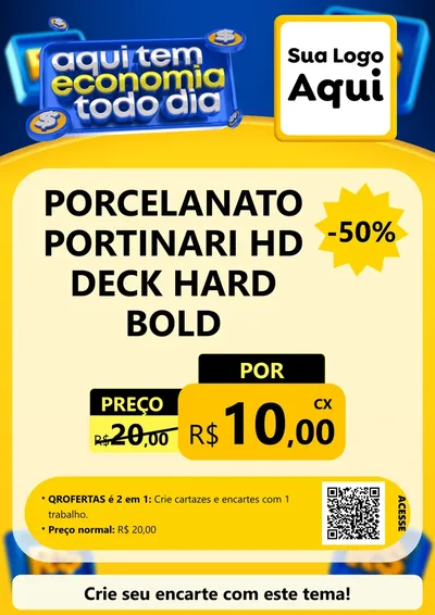 Modelo de Cartaz para Cartaz A4 Vertical