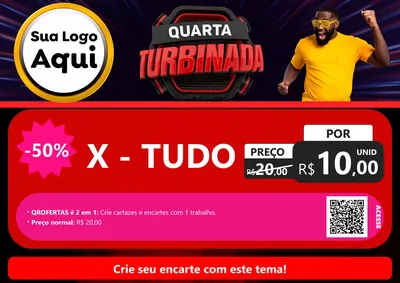 Modelo de Cartaz para Cartaz A4 Horizontal