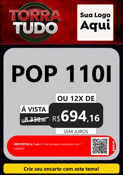 Modelo de Cartaz para Cartaz A4 Vertical