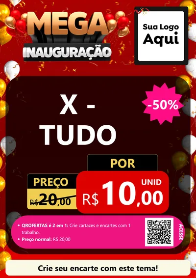 Modelo de Cartaz para Cartaz A4 Vertical
