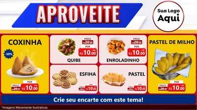 Modelo de TV para TV Horizontal com o tema Aproveite para Salgadaria