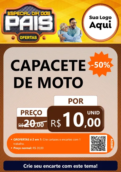 Modelo de Cartaz para Cartaz A4 Vertical