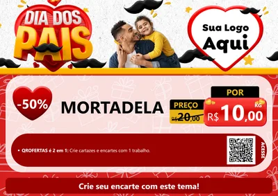 Modelo de Cartaz para Cartaz A4 Horizontal