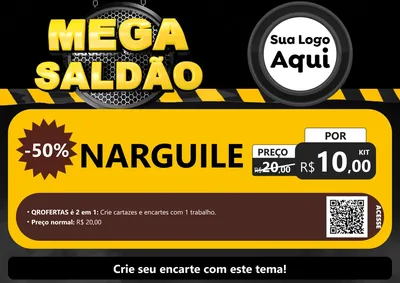 Modelo de Cartaz para Cartaz A4 Horizontal