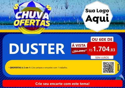 Modelo de Cartaz para Cartaz A4 Horizontal