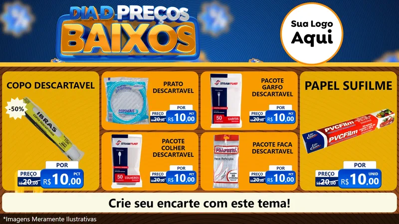 Modelo de TV para TV Horizontal com o tema Dia D Preço Baixo para Embalagens