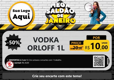 Modelo de Cartaz para Cartaz A4 Horizontal
