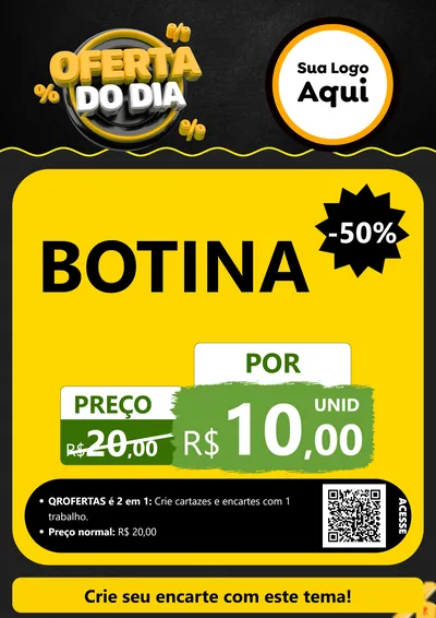Modelo de Cartaz para Cartaz A4 Vertical