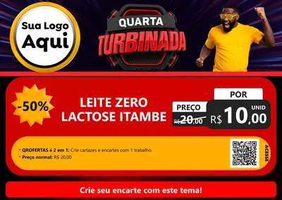 Modelo de Cartaz para Cartaz A4 Horizontal