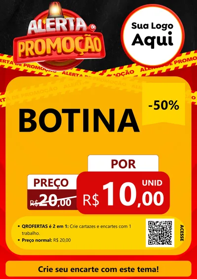 Modelo de Cartaz para Cartaz A4 Vertical