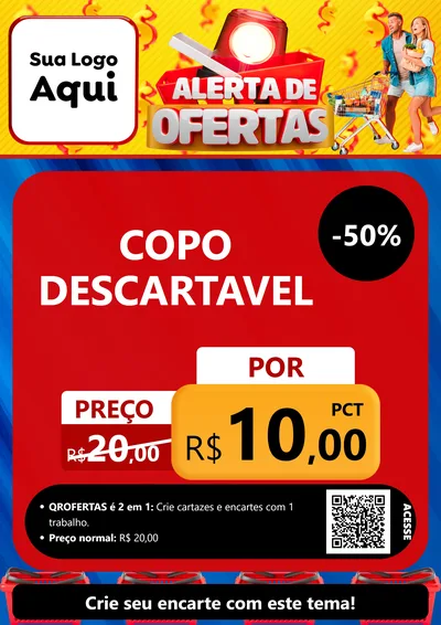 Modelo de Cartaz para Cartaz A4 Vertical
