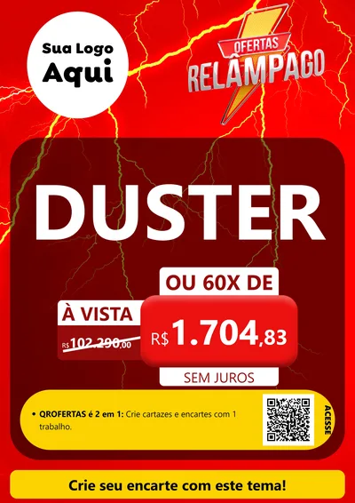Modelo de Cartaz para Cartaz A4 Vertical