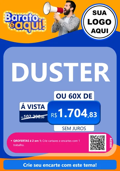 Modelo de Cartaz para Cartaz A4 Vertical