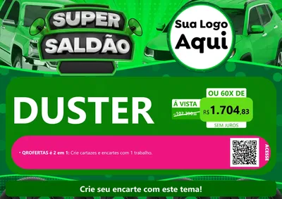 Modelo de Cartaz para Cartaz A4 Horizontal