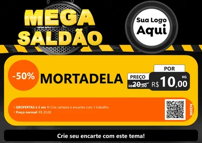 Modelo de Cartaz para Cartaz A4 Horizontal