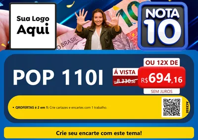 Modelo de Cartaz para Cartaz A4 Horizontal