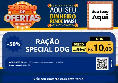 Modelo de Cartaz para Cartaz A4 Horizontal
