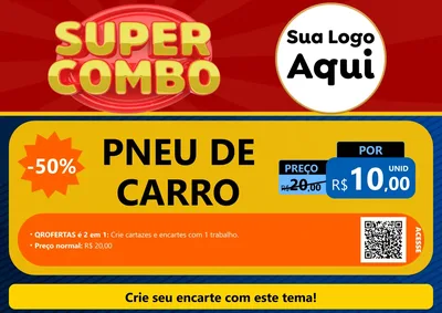 Modelo de Cartaz para Cartaz A4 Horizontal