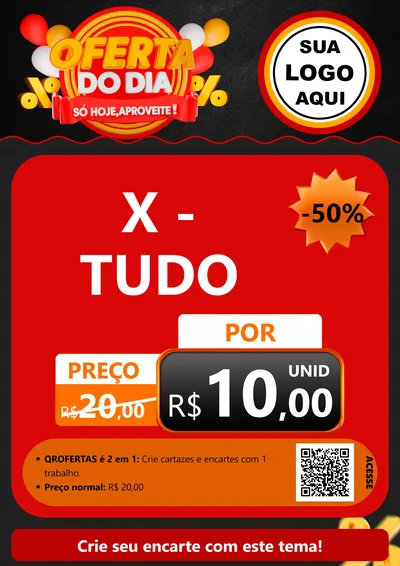Modelo de Cartaz para Cartaz A4 Vertical
