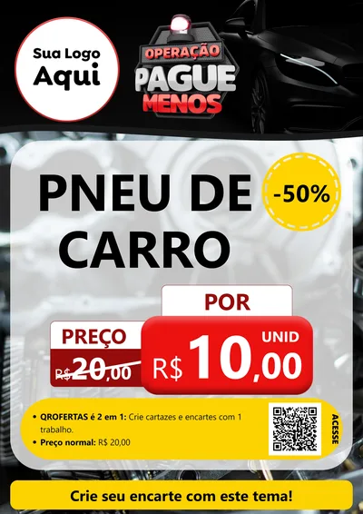 Modelo de Cartaz para Cartaz A4 Vertical
