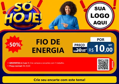 Modelo de Cartaz para Cartaz A4 Horizontal