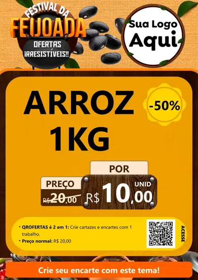 Modelo de Cartaz para Cartaz A4 Vertical