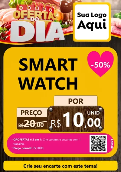 Modelo de Cartaz para Cartaz A4 Vertical