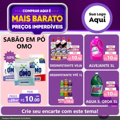 Modelo de Rede Social para Feed Facebook com o tema Mais Barato