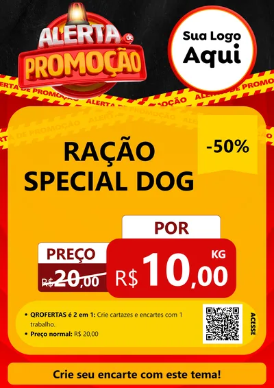Modelo de Cartaz para Cartaz A4 Vertical