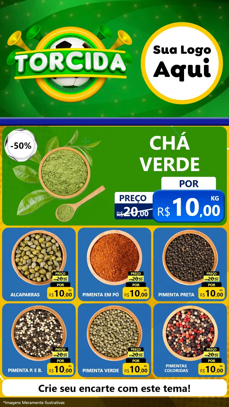Modelo de Rede Social para Stories com o tema Torcida para Produtos Naturais
