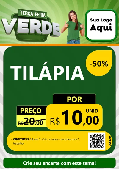 Modelo de Cartaz para Cartaz A4 Vertical