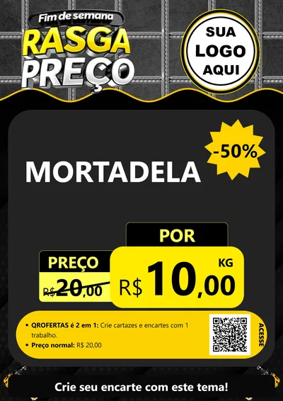 Modelo de Cartaz para Cartaz A4 Vertical