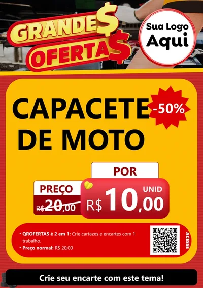 Modelo de Cartaz para Cartaz A4 Vertical