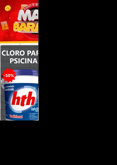 Modelo de Encarte para Encarte A4 Vertical com o tema Mais Barato para Produtos para Piscina
