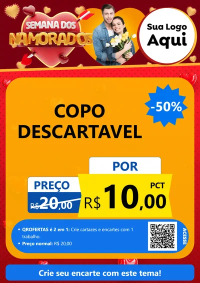 Modelo de Cartaz para Cartaz A4 Vertical