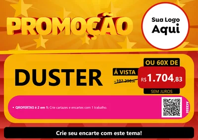 Modelo de Cartaz para Cartaz A4 Horizontal