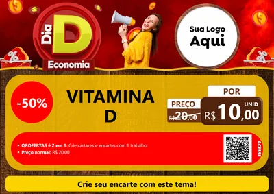 Modelo de Cartaz para Cartaz A4 Horizontal
