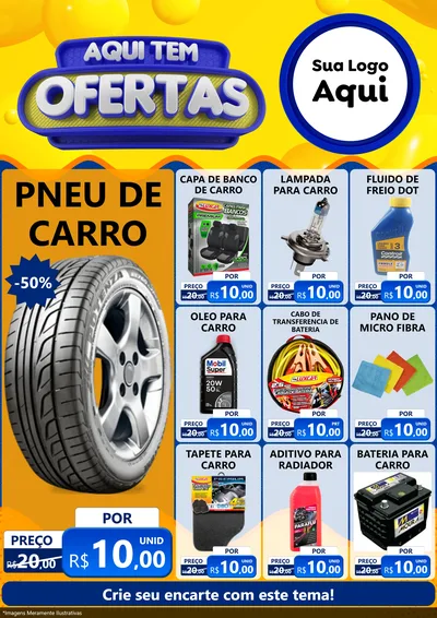 Modelo de Encarte para Encarte A4 Vertical