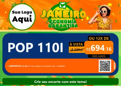 Modelo de Cartaz para Cartaz A4 Horizontal