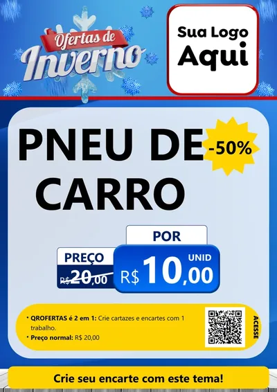 Modelo de Cartaz para Cartaz A4 Vertical