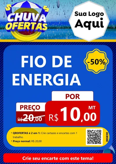 Modelo de Cartaz para Cartaz A4 Vertical
