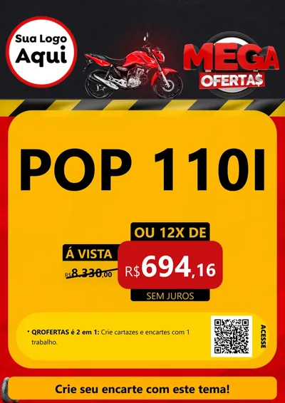 Modelo de Cartaz para Cartaz A4 Vertical