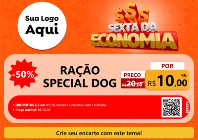 Modelo de Cartaz para Cartaz A4 Horizontal